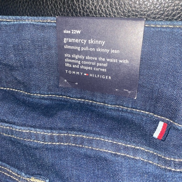 Size 22W Tommy Hilfiger slimming jeans - Picture 4 of 7